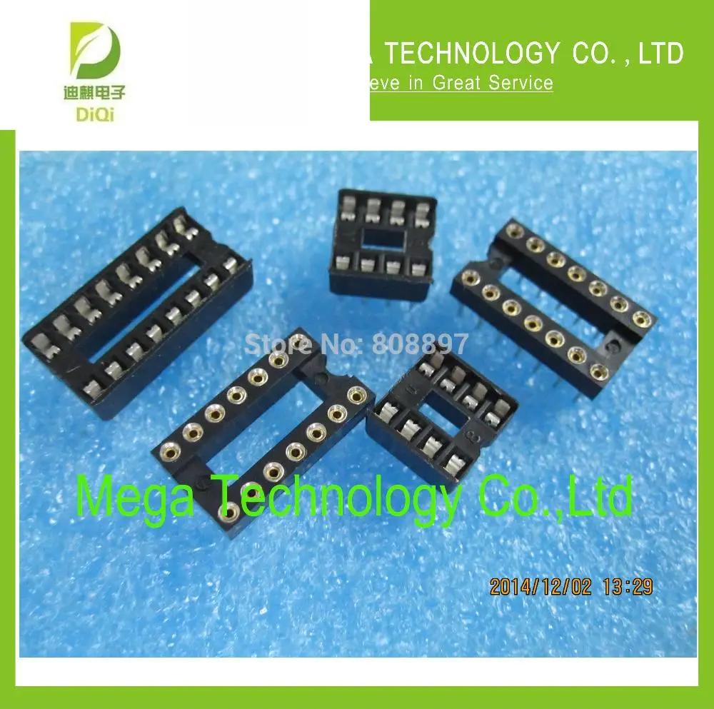 

100pcs 28 Pin DIP SIP IC Sockets Adaptor Solder Type Narrow