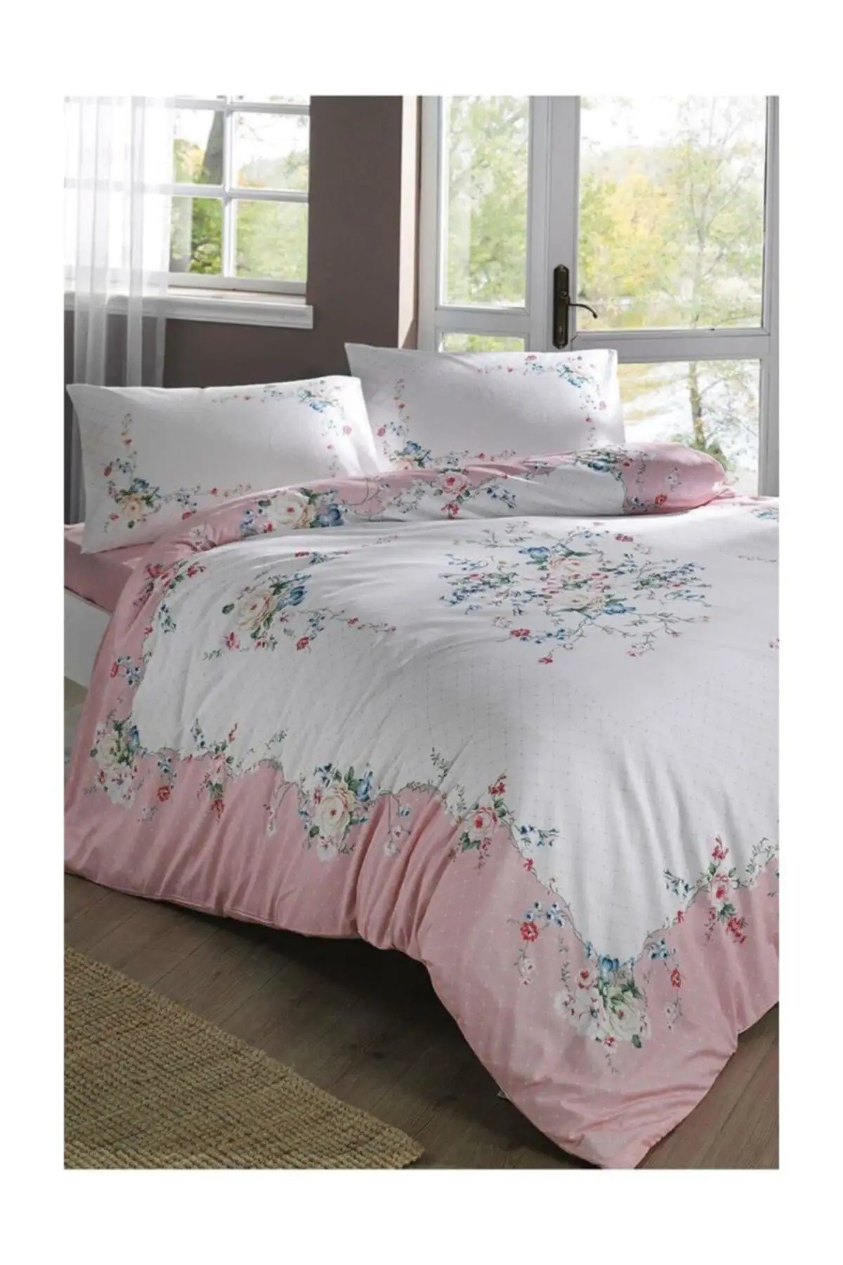 

Double Size Luxury Bedding Covers Set Cotton Soft Home Textile Duvet Cover Pillow Case Bed Sheet Set Bedding Bedding Linens Set