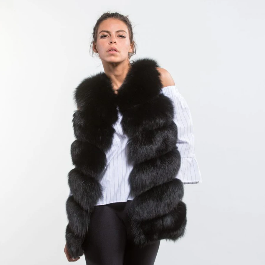 

Best Selling Fur Coat Women Natural Fur Jacket