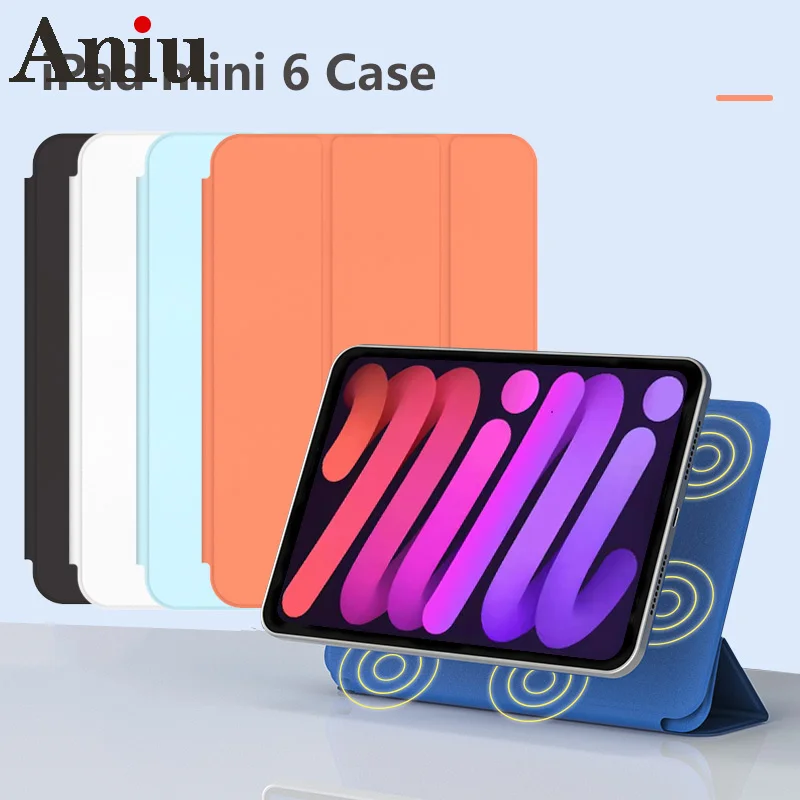iPad Mini 6 Case 2021 New Magnetic Protective Shell For iPad Pro 12 9 Case For iPad Mini6 Case