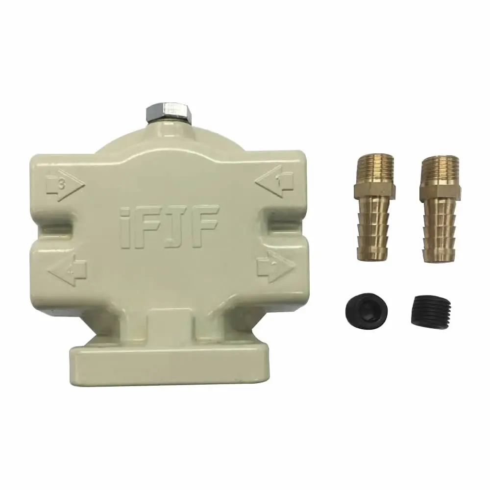 R12T база топливного фильтра NPT ZG1/4-19 с 2 фитингами и вилками для 120AT S3240 Для масляного