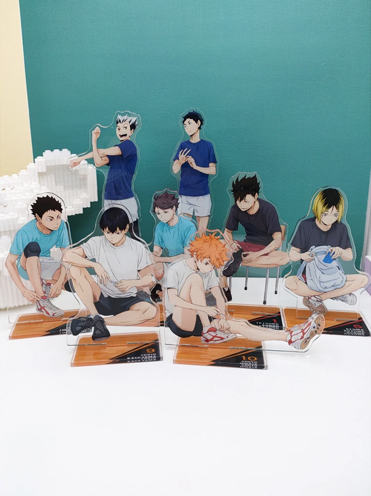 Фото Игра Haikyuu! Iwaizumi Hajime Oikawa Tooru Tetsurou Kuroo Косплей стоячий знак акриловый аниме амбимут №2