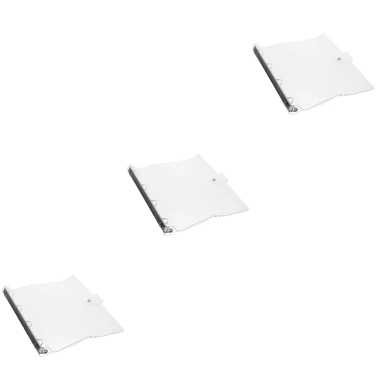 

3pcs Binder Notebook A4 Scrapbook Binder Folder Loose-leaf Notebook