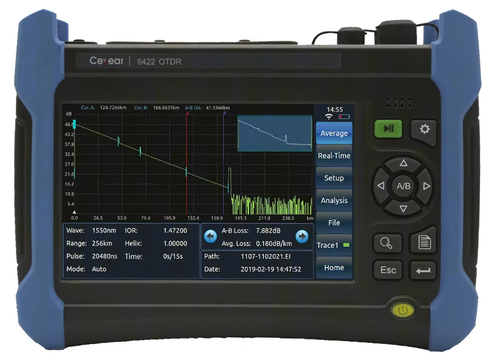 Заводская цена, Joinwit OTDR один режим SM 1310/1550/35/35 нм (встроенный фильтр), динамический диапазон 37/), английский и испанский