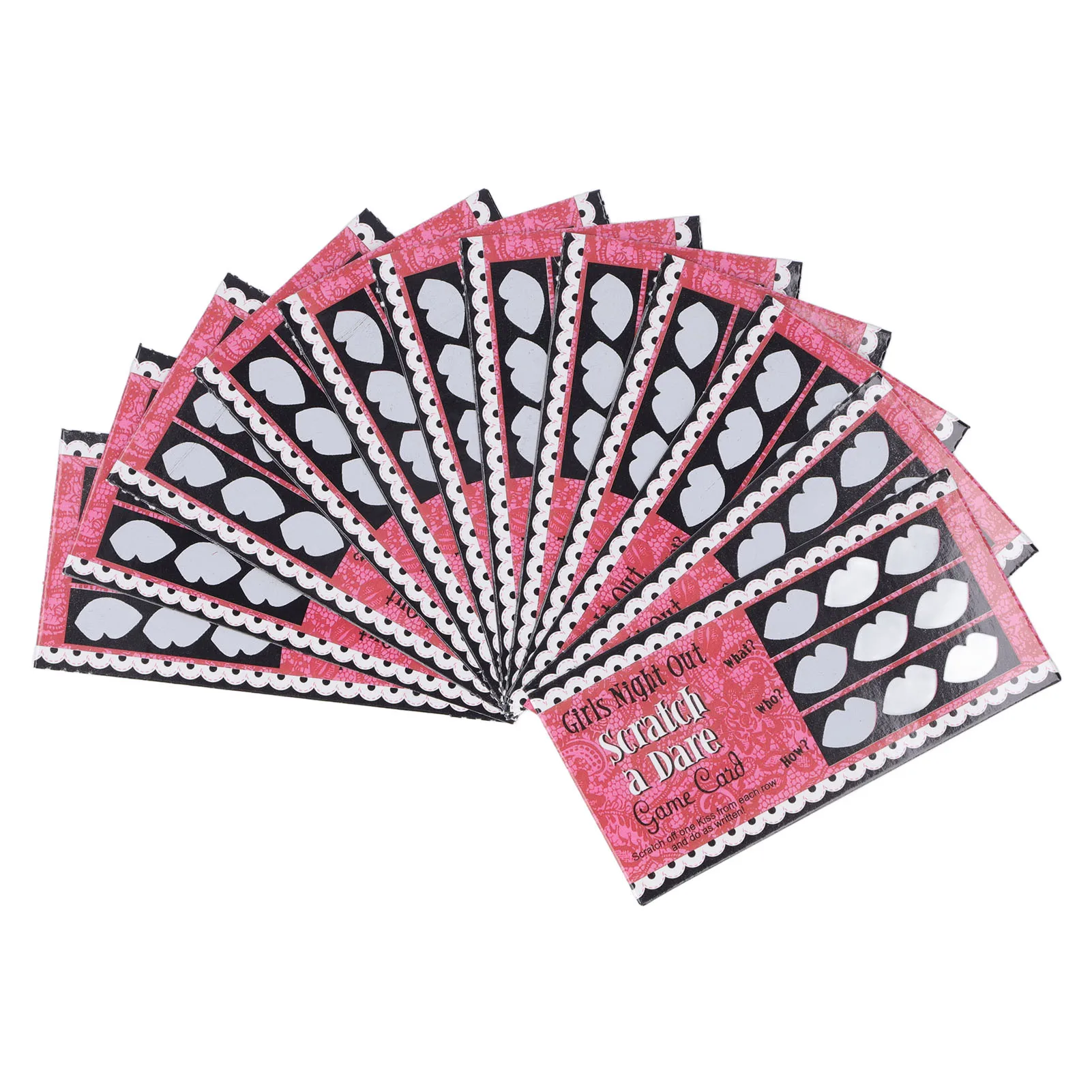 

12pcs/Set Truth Game Cards Scratch Off Adult Game Dare Cards for Single Party Parody Game Prop Surprise Gifts