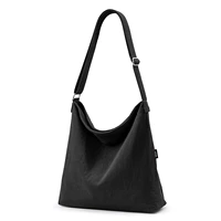 trend reappearance hot selling ladies corduroy one piece diagonal bag adjustable straps waterproof korean minimalist style