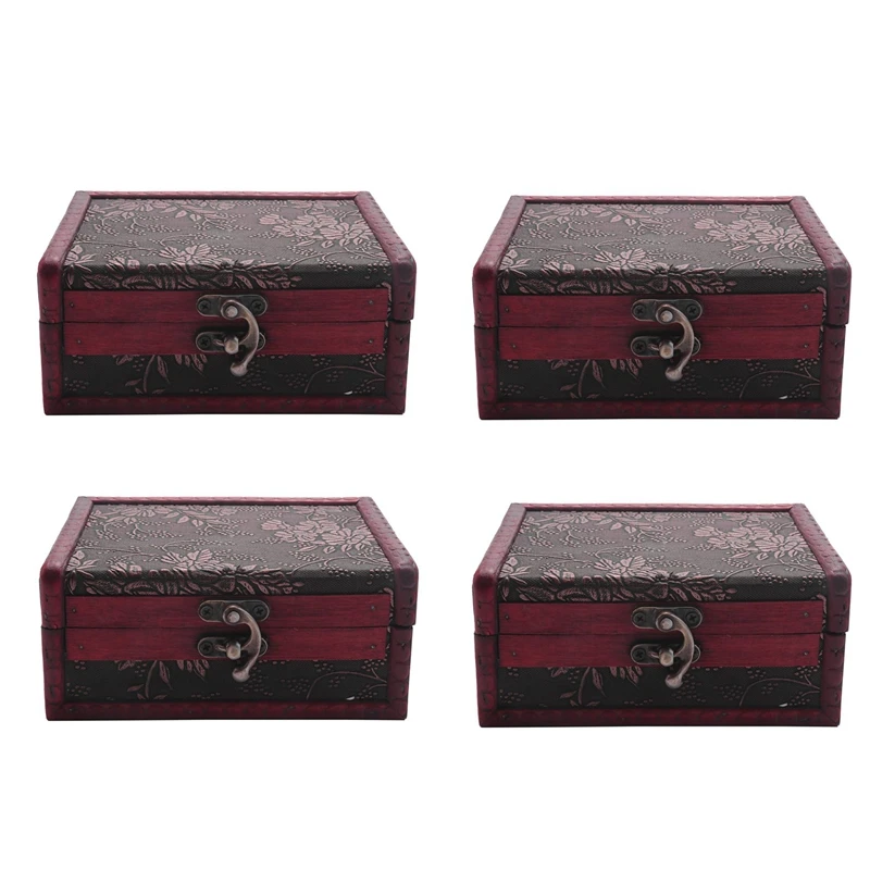 

Коробочка для сокровищ 4X для подарочной коробки, коллекции открыток, подарков и домашнего декора