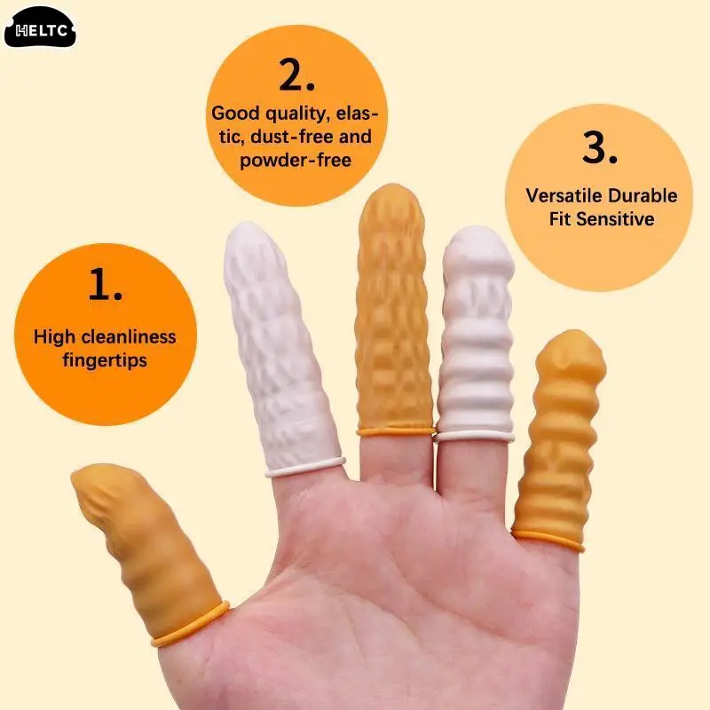 

5 шт./партия, резиновые кончики пальцев