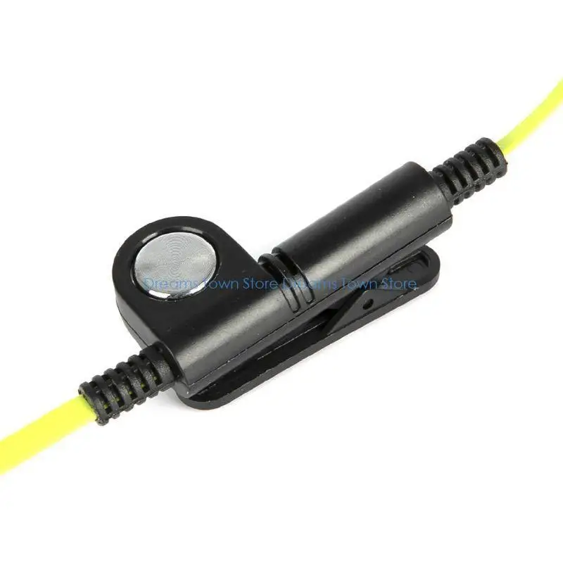 Фото HX6A Walkie Talkie K Plug Green Наушники-вкладыши для BF888s UV5R UV82 Запасная часть для двухстороннего радио №2