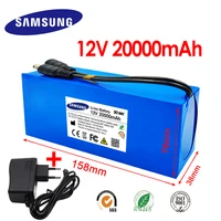 20000mah brand new dc12v li ion super rechargeable battery ac charger switch explosion proof useu plug 12v 2021