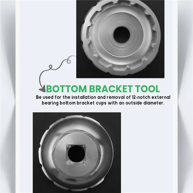 Прочный алюминиевый инструмент для ремонта каретки велосипеда ротора Sram Dub Bsa30