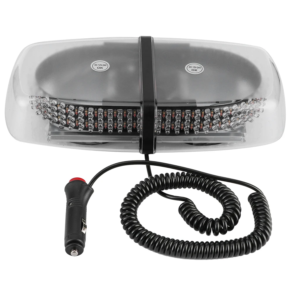 

240 LED Blue Strobe Light Car Roof Emergency Warning Flashlight 7 Modes for Rescue Police Car Roof Roof Roof