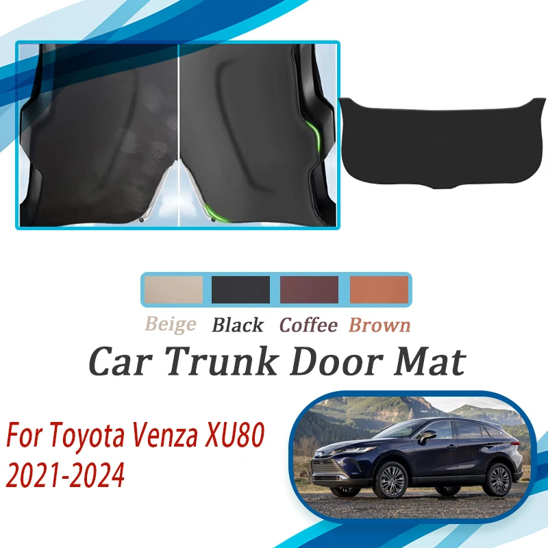 Кожаные автомобильные коврики для задней двери Toyota Venza XU80 2021 2022 2023 2024