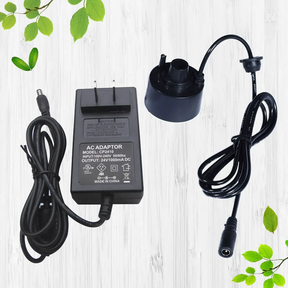 

Ultrasonic Mist Maker Fogger Fog Water Fountain Pond Humidifier Garden Pond Flowing Water Bonsai Atomizer Fish Tank Spray Head