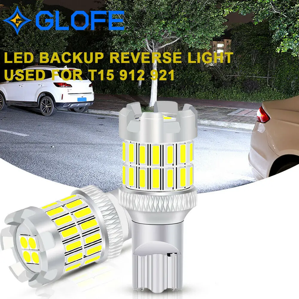 

Glofe T15 912 921 Led Back Up Reverse Light Bulbs For Ford F150 2006-2014 6000K