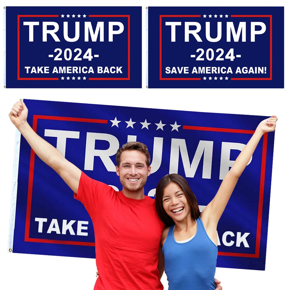90x150 См Трамп 2024 Баннер Сохранение Америки Открытый Устойчивый Флаг С Дизайном