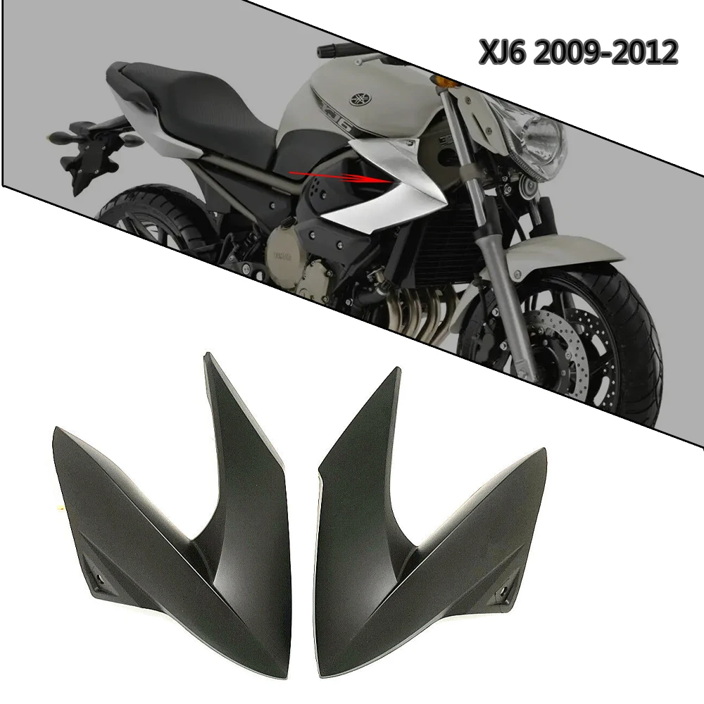 

Для Yamaha XJ6 2009 2010 2011 2012, крышка кузова, матовый черный боковой обтекатель мотоцикла, панель кузова, рама, инжекционный обтекатель