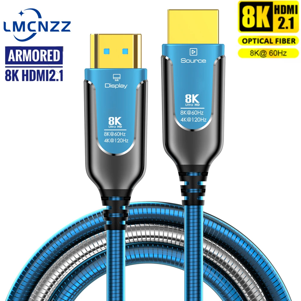 FDBRO 8K оптоволоконный кабель HDMI 2.1 однонаправленный 48 Гбит/с