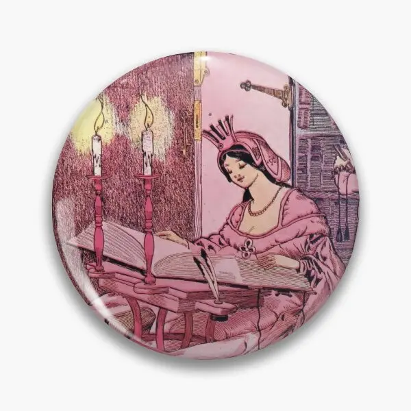 Глинда и Волшебная книга мягкая пуговица значок металлический модный декор