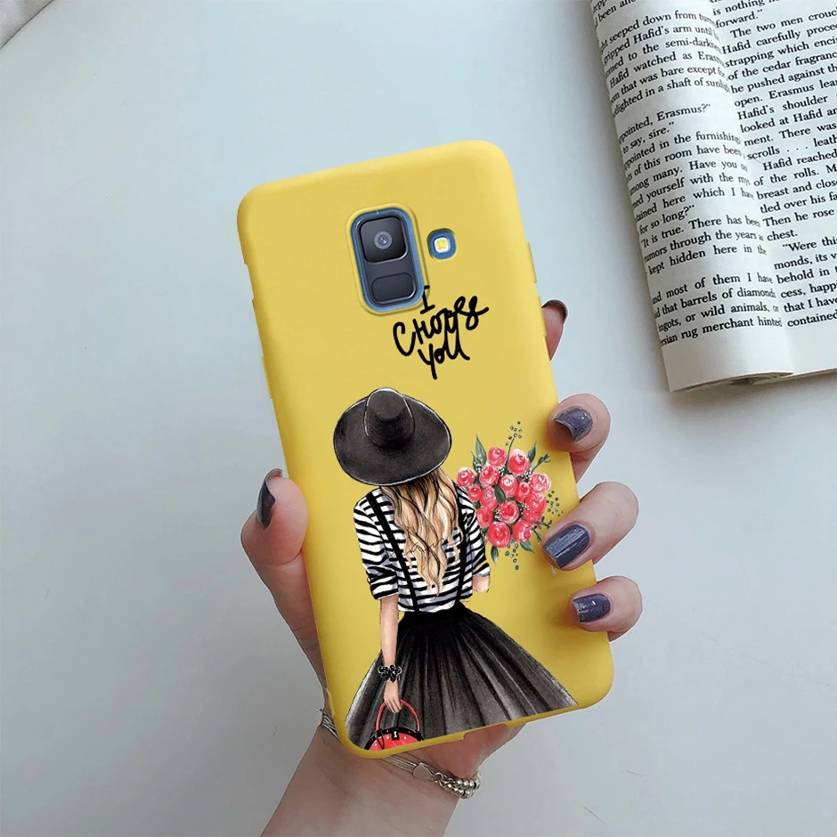 Чехол для телефона Samsung Galaxy A6 2018 SM A600 A600F чехол Plus A605 A605F чехлы телефонов защитный