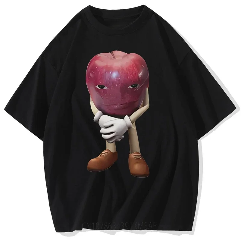 Модная футболка Kaos katun kualitas tinggi pria atasan lengan pendek kasual Retro dengan Meme uniseks хлопковая