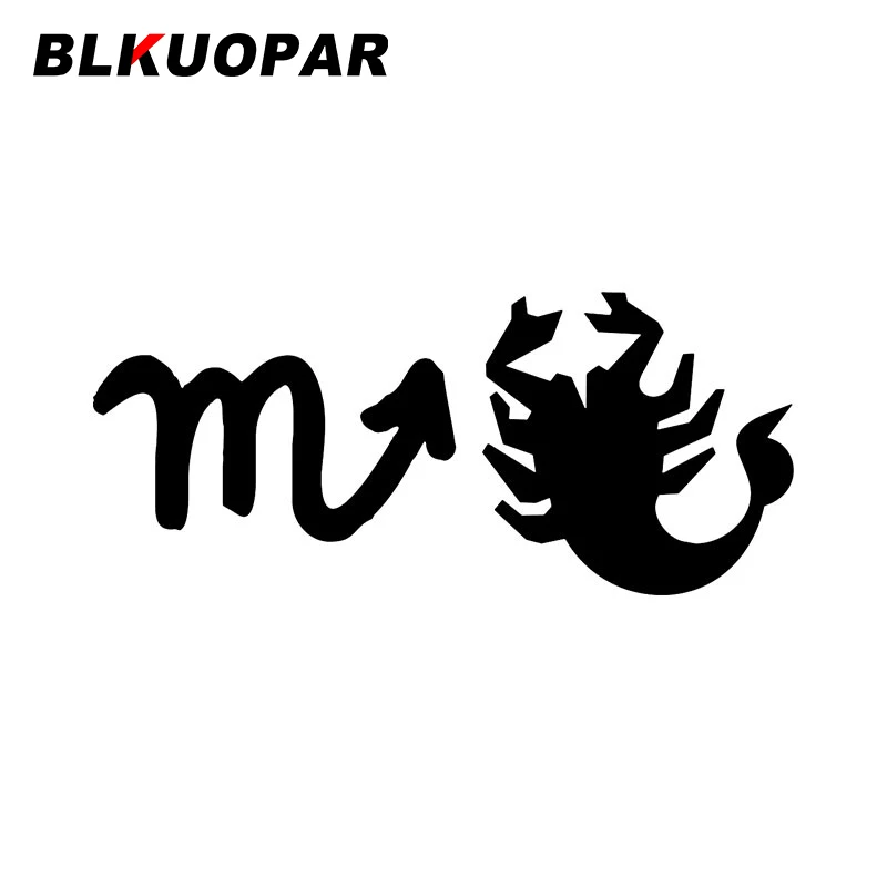 

BLKUOPAR Scorpio забавные наклейки для автомобиля DIY индивидуальная наклейка креативная окклюзия царапины украшение мотоцикла защита двери автом...