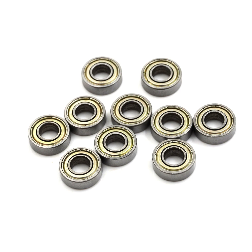 

New 10pcs/lot F698-2RS Carbon Steel Bearings 8x19x6 mm Miniature 698RS Ball Bearings High Quality 698 Z ZZ Bearings