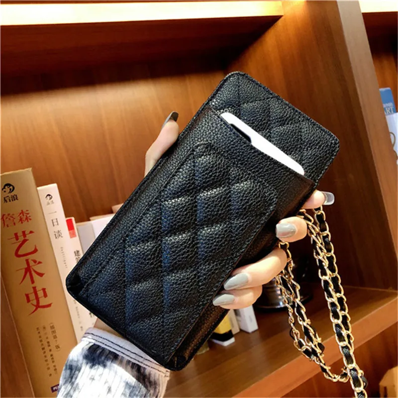 

Luxury Phone Bag Universal Leather Case for Samsung Galaxy S23 Ultra S22 S21 S20 Ultra Plus A74 A54 Card Wallet Cellphone Cover