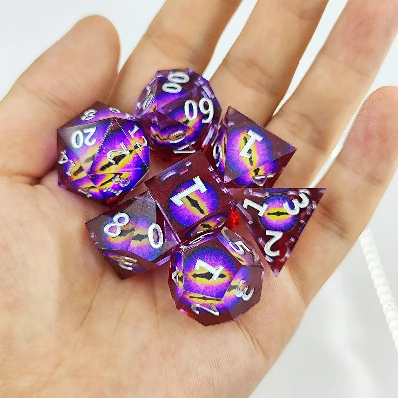 7Pcs/set New Resin Longan Dice Board Game Supplies for Foreign Trade 7Pcs/set New Resin Longan Dice Board Game Supplies for Foreign Trade