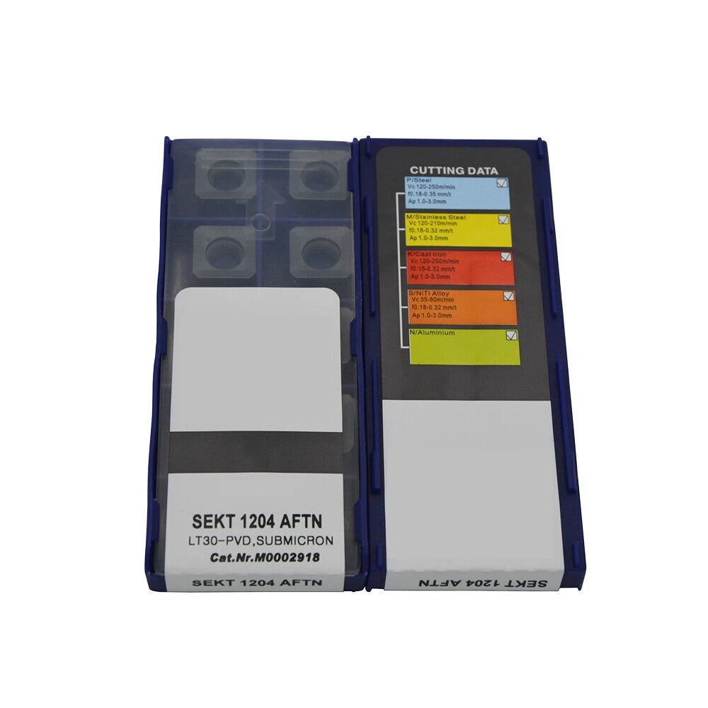 Твердосплавные вставки SEKT1204AFTN LT30 10 шт.
