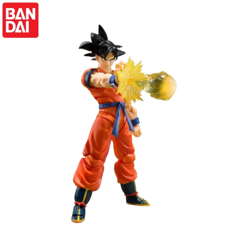 Фото В наличии! Набор специальных эффектов Bandai SHF Dragon Ball Z Super Saiyan Son Goku: сменная голова, телепортация, Камехамеха, Ветряной клинок №4
