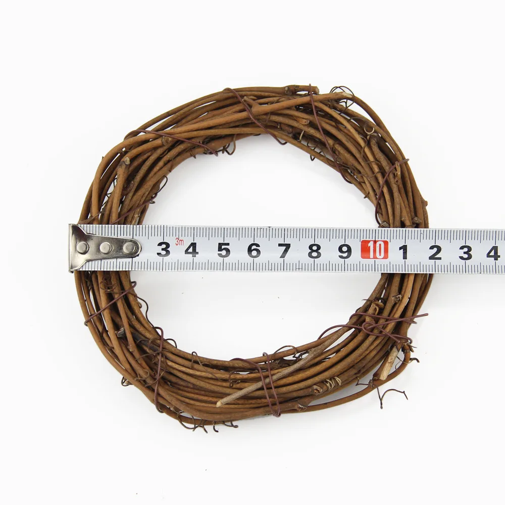 5 шт. сделай сам ротанговый венок на Рождество кольцо грейфин дверной обруч рама