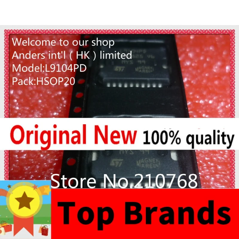 

100% NEW ORIGINAL L9104PD L9104P L910404 HSOP20 IC chipset Originall