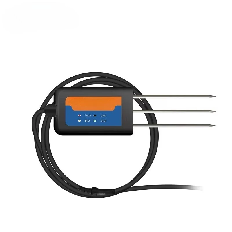 Фото IOT 4G Цифровой почвен Npk Ec Ph, гигрометр для растений, измеритель влажности, датчик подключения мобильных телефонов, тестер почвы 5-в-1 №1