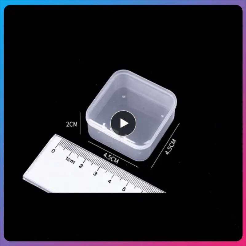 

Earrings Rings Jewelry Storage Case Container Mini Durable Packing Boxes Small Items Jewelry Storage Case Organization Storage