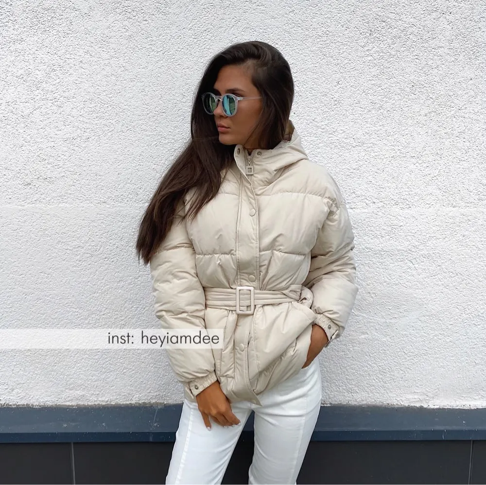 2022 New Short Winter Jacket Women Parka Coat Warm Thick Cotton Coat Loose Hooded Padded Women Winter Jacket