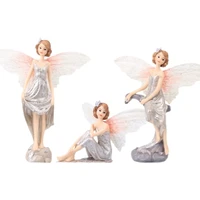 angel fairy figures resin home decor home decoration accessories fairy garden miniatures angel decoration miniature figurines