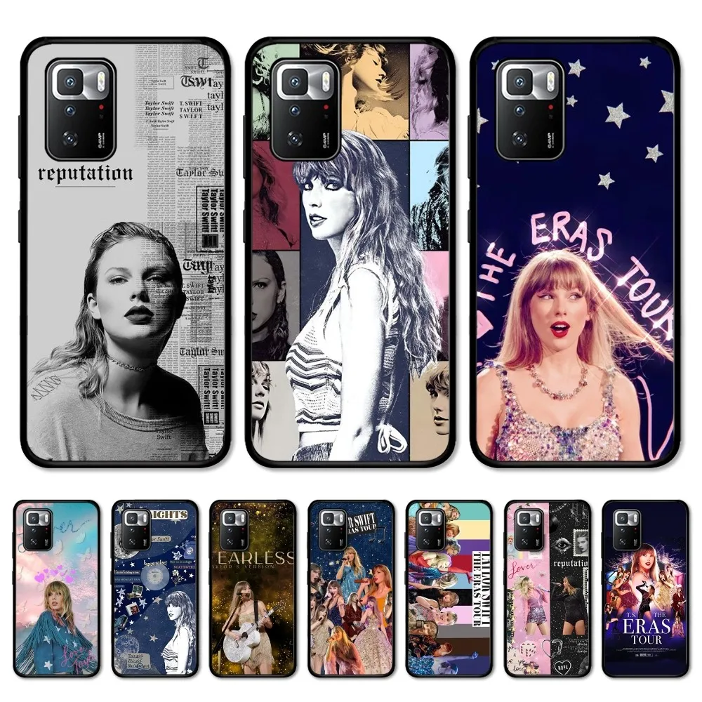

S-Swifts-Singer-T-Taylors Album Phone Case For Redmi 5 6 7 8 9 10 Plus Pro 6 7 8 9 A GO K20 K30 K40 Pro Plus F3 Fundas