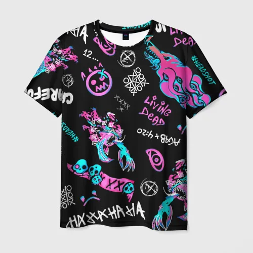 Мужская футболка 3D CS GO |