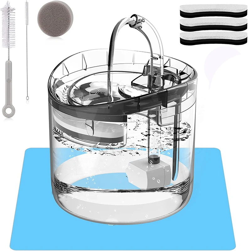 

Automatic Cat Water Fountain Intelligent Water Dispenser for Dog Cats Pet Drinking Filters Feeder Large Dog Water Bowl Dispenser