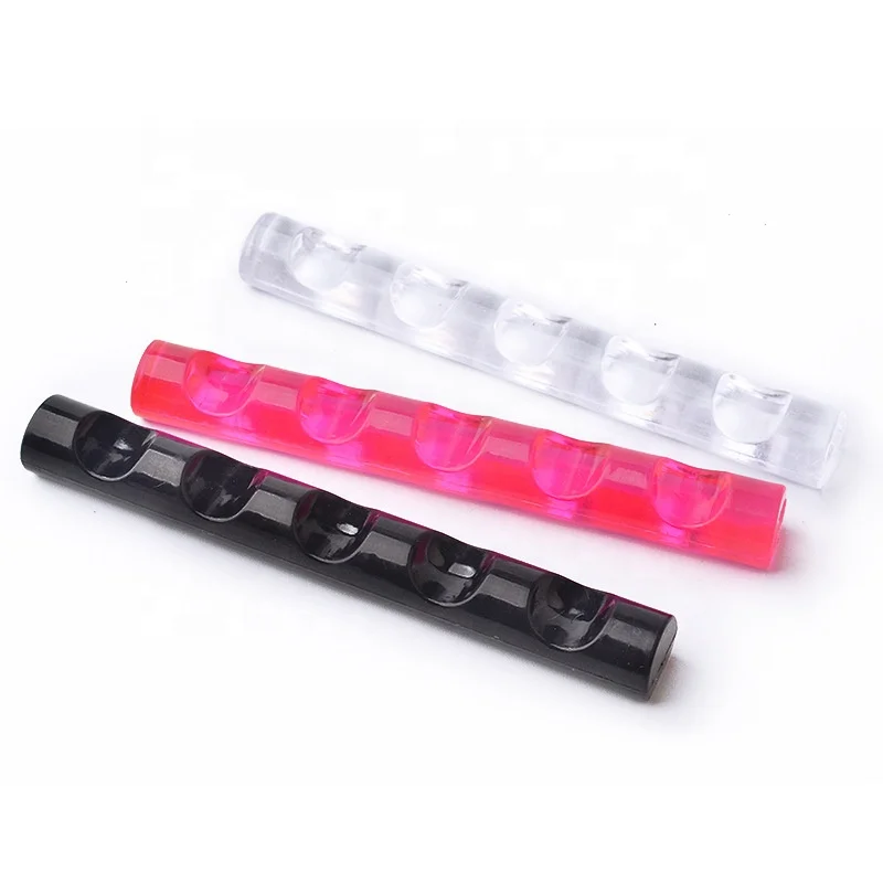 

5 Grids Transparent Nail Brush Rack Shelf Painting Pen Rest Holder Stand Acrylic Nail Art Brush Display Holder Showing Tools