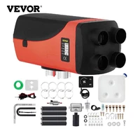 vevor 8kw 12v diesel air heater with silencer remote control 10 l fuel tank for car rv suv trailer truck various diesel vehicles