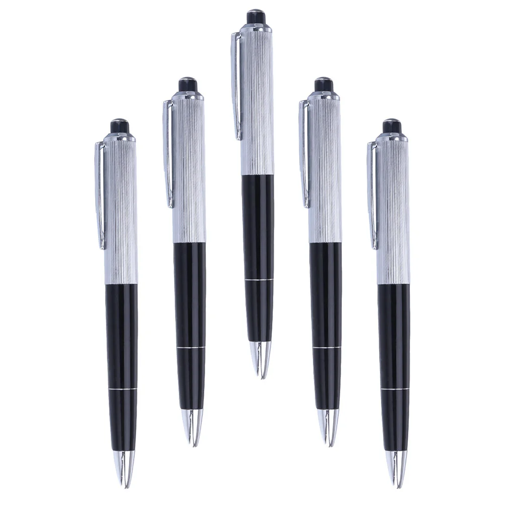 

5 Pcs Writing Pen Tricky Juguetes Adultos Pocket Pens Model Plastic Funny Electric Shocking Animatronic halloween