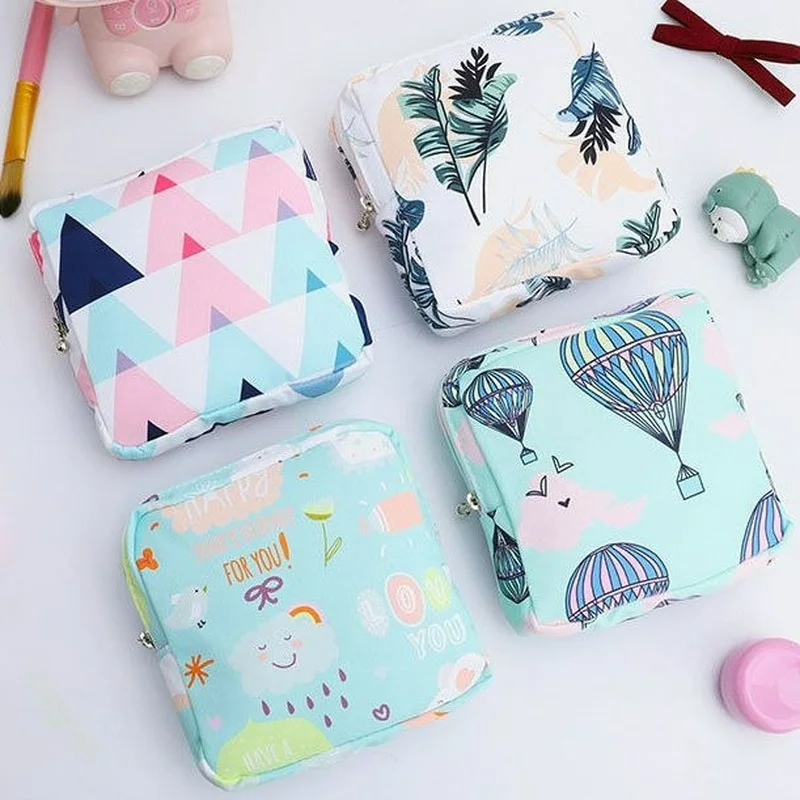 

Sanitary Napkins Ladies Tampon Storage Bag Napkin Cosmetic Bag Storage Bag Ladies Cosmetic Bag Cesta Girls Tampon Storage Bag