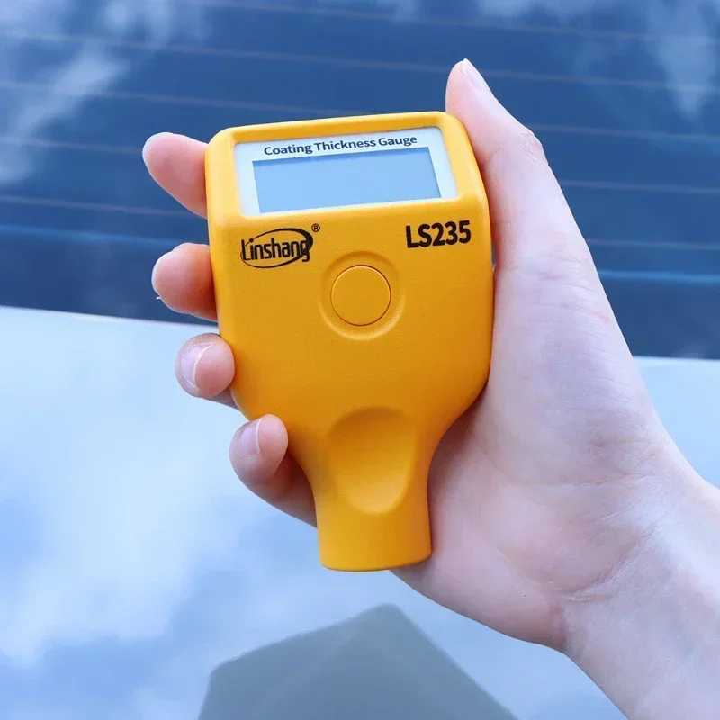 LS235 автомобильный измеритель краски лучший бюджетный толщины обзоры покрытие