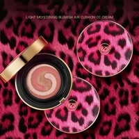 leopard print air three in one cushion cc cream moisturizing foundation natural brightening makeup bb cream ivory natural color