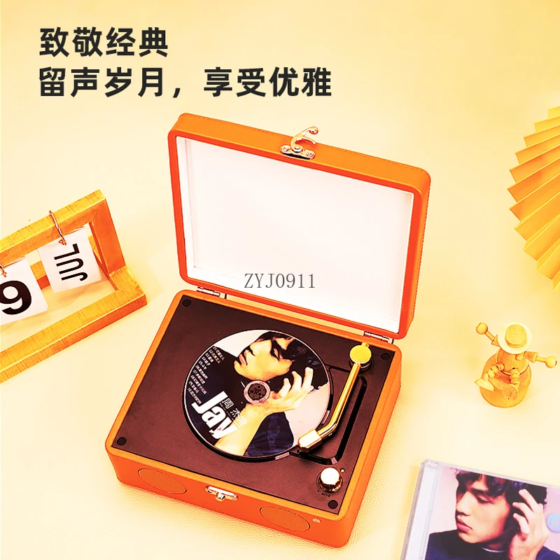 Ретро проигрыватель компакт-дисков Bluetooth-динамик плеер высококачественный