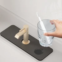 13 838cm quick drying sink faucet mat sink splash diatomite faucet absorbent anti stick bottom waterproof thickening for bathro
