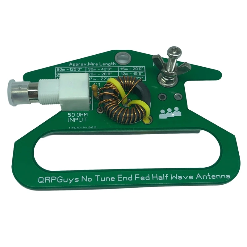 

Portable No Tune End Fed Half Wave Antenna Assembly