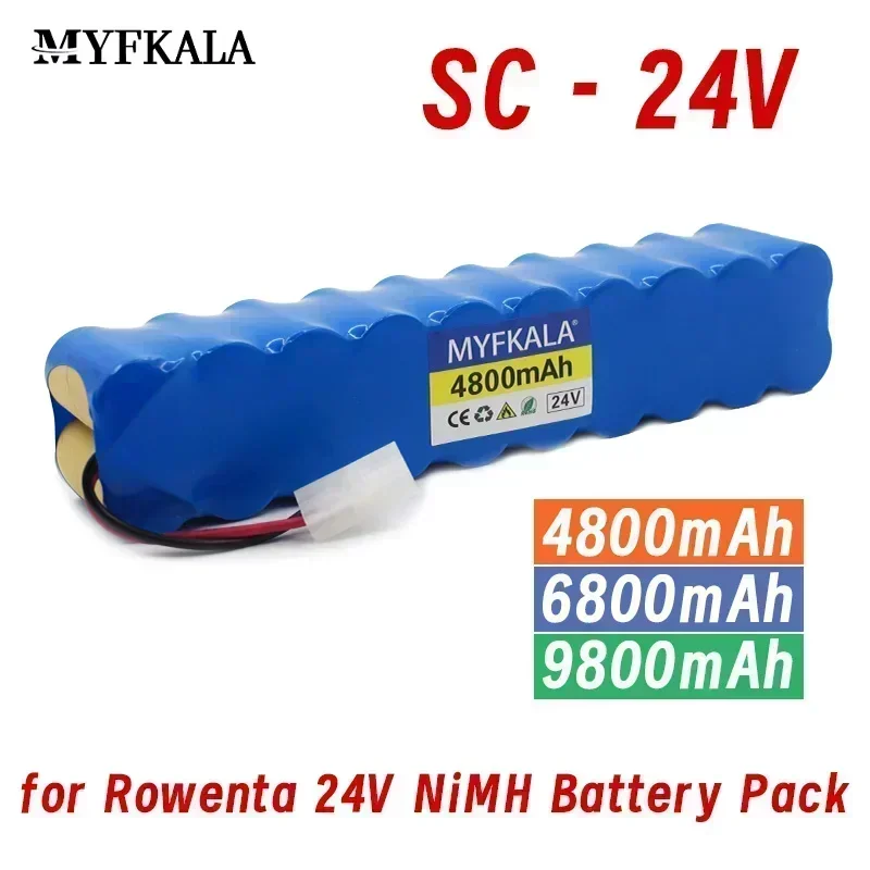 Аккумулятор MYFKALA SC 24V 4800/6800/9800 мАч для Rowenta RH8770/RH8771/RH8775